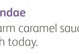DEAL: McDonald's $1 Caramel Sundae with mymacca's app (until May 20) 3
