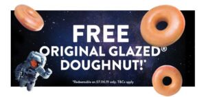 DEAL: Krispy Kreme - Free Original Glazed Doughnut on 7 June 2019 (World Doughnut Day) 1 DEAL: Krispy Kreme - Free Original Glazed Doughnut on 7 June 2019 (World Doughnut Day) 1