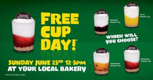 DEAL: The Cheesecake Shop WA - Free Dessert Cup on Free Cup Day (Sunday 23 June 2019) 3