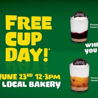 DEAL: The Cheesecake Shop WA - Free Dessert Cup on Free Cup Day (Sunday 23 June 2019) 3