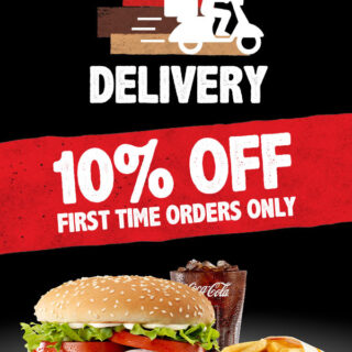 DEAL: Hungry Jack's - 10% off First Time Delivery Orders through Menulog (until 2 September 2019) 1 DEAL: Hungry Jack's - 10% off First Time Delivery Orders through Menulog (until 2 September 2019) 1