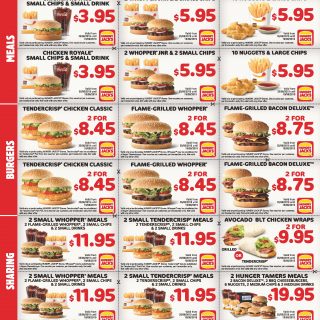 DEAL: Hungry Jack's Vouchers valid until August 2019 5