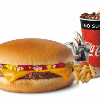 DEAL: McDonald’s 4 for $4 - Cheeseburger, Small Fries, Small Coke & Sundae or Pie (starts 14 August 2019) 2