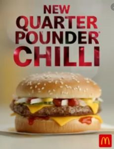 NEWS: McDonald's Quarter Pounder Chilli 3