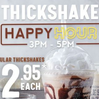 DEAL: Domino's - $2.95 Thickshake (3-5pm 5 August 2019) 1