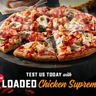 NEWS: Domino's Loaded Chicken Supreme Pizza 2