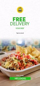 DEAL: Menulog - Free Delivery at Guzman Y Gomez for New Users (until 31 July 2019) 3