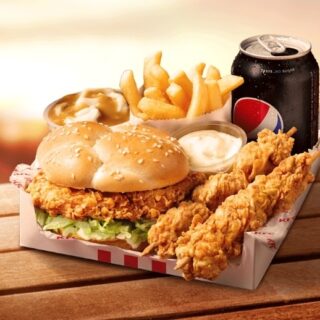 KFC Brings Back the Hot Rods Box with Burger & 2 Hot Rods 1