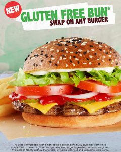 NEWS: Hungry Jack's Gluten Free Bun 3