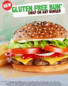 NEWS: Hungry Jack's Gluten Free Bun 1