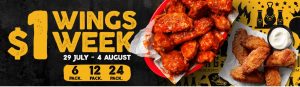 DEAL: Pizza Hut - $1 Wings Week (29 July to 4 August 2019) 3