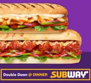 DEAL: Subway - $25 Indulgent Meal for Two Delivered for DoorDash DashPass Members 16