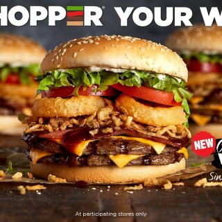 NEWS: Hungry Jack's Cowboy Whopper (Single, Double or Triple) 1