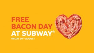 DEAL: Subway - Free Bacon with Any Purchase (30 August 2019) 3