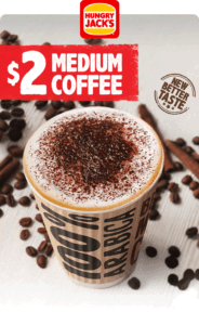 DEAL: Hungry Jack's $2 Medium Coffee 1