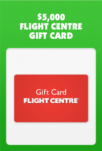 $5,000 Flight Centre Gift Card - McDonald’s Monopoly Australia 2019 3