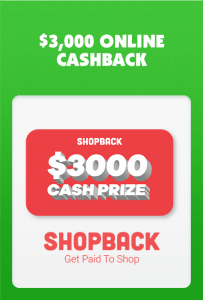 $3,000 Online Cashback from Shopback - McDonald’s Monopoly Australia 2019 3