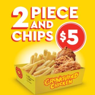 DEAL: Chicken Treat - 2 Piece & Chips for $5 10