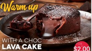 DEAL: Domino's Offers App - $2 Choc Lava Cake with Any Pizza purchase (until 5pm 10 September 2019) 12 DEAL: Domino's Offers App - $2 Choc Lava Cake with Any Pizza purchase (until 5pm 10 September 2019) 1