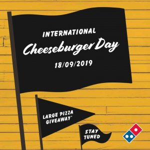 DEAL: Domino's - 5,000 Free Large Double Bacon Cheeseburger Pizzas (18 September 2019) 1