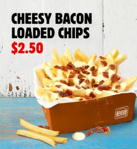 DEAL: Hungry Jack's App - $2.50 Cheesy Bacon Loaded Chips (until 30 September 2019) 3