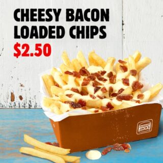 DEAL: Hungry Jack's App - $2.50 Cheesy Bacon Loaded Chips (until 30 September 2019) 6 DEAL: Hungry Jack's App - $2.50 Cheesy Bacon Loaded Chips (until 30 September 2019) 6
