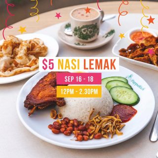 DEAL: PappaRich - $5 Nasi Lemak (12pm-2:30pm 16 to 18 September 2019) 4