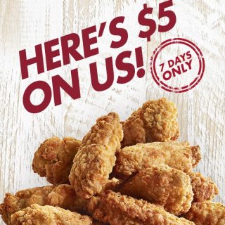 DEAL: Red Rooster - $5 Free Credit for Red Royalty Members (until 9 September 2019) 7