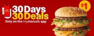 DEAL: McDonald’s - $1 Big Mac on 1 November 2021 (30 Days 30 Deals) 3