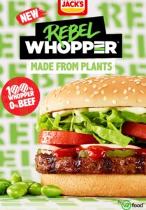 NEWS: Hungry Jack's Rebel Whopper with Meat Free Patty 29 NEWS: Hungry Jack's Rebel Whopper with Meat Free Patty 1