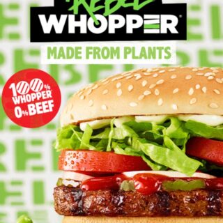 NEWS: Hungry Jack's Rebel Whopper with Meat Free Patty 9