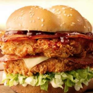 NEWS: KFC BBQ Bacon Stacker Burger 1