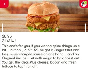 NEWS: KFC Hot or Not Burger (App Secret Menu) 1