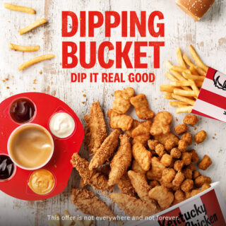NEWS: KFC Dipping Bucket (12 Nuggets, 8 Tenders, Popcorn Chicken & more) 5 NEWS: KFC Dipping Bucket (12 Nuggets, 8 Tenders, Popcorn Chicken & more) 5