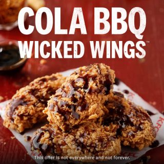 NEWS: KFC Cola BBQ Wicked Wings Are Back 2