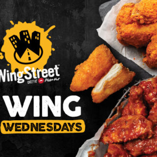 DEAL: Pizza Hut - $1 Wings Wednesday, 1 Pizza + 2 Sides $14 Pickup & More Deals 2