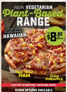 NEWS: Domino's New Plant Based Hawaiian Pizza 3