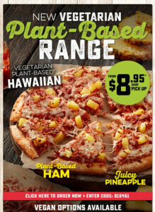 NEWS: Domino's New Plant Based Hawaiian Pizza 13 NEWS: Domino's New Plant Based Hawaiian Pizza 1