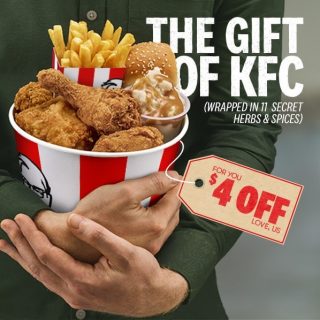 DEAL: KFC App - $4 off $5 Spend (targeted users) 4