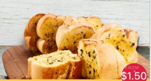 DEAL: Domino's Offers App - $1.50 Garlic Bread (22 November 2019) 1
