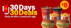 DEAL: McDonald’s - 2 Small McChicken Meals for $8 on mymacca's app (22 November 2019 - 30 Days 30 Deals) 3