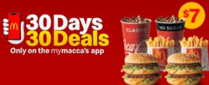 DEAL: McDonald’s - 2 Small Big Mac Meals for $7 on mymacca's app (2 November 2019 - 30 Days 30 Deals) 3