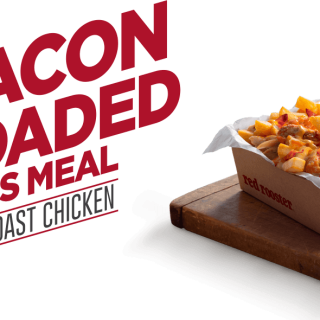 DEAL: Red Rooster - $5 Bacon Loaded Chips Meal with 250ml Coke No Sugar 4