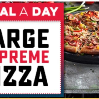 DEAL: Domino's Offers App - $6.95 Large Supreme Pizza (12 November 2019) 2