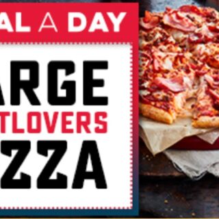 DEAL: Domino's Offers App - $6.95 Large Meatlovers Pizza (6 November 2019) 10