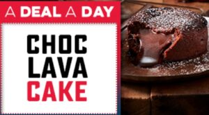 DEAL: Domino's Offers App - Free Choc Lava Cake with Pizza Purchase (17 November 2019) 1