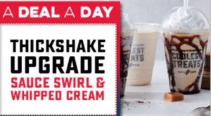 DEAL: Domino's Offers App - Free Thickshake Upgrade (19 November 2019) 1