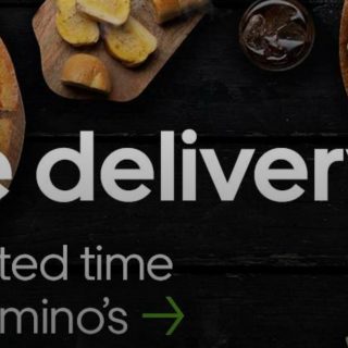 DEAL: Uber Eats - Free Delivery at Domino's (until 3am 24 February 2020) 1