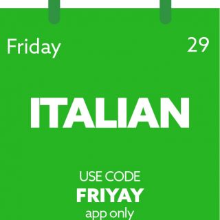 DEAL: Menulog FRIYAY Code - 25% off Italian (29 November 2019) 4