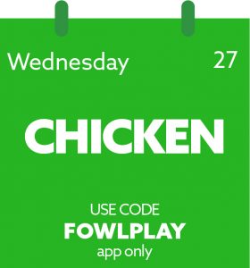 DEAL: Menulog FOWLPLAY Code - 25% off Chicken (27 November 2019) 3
